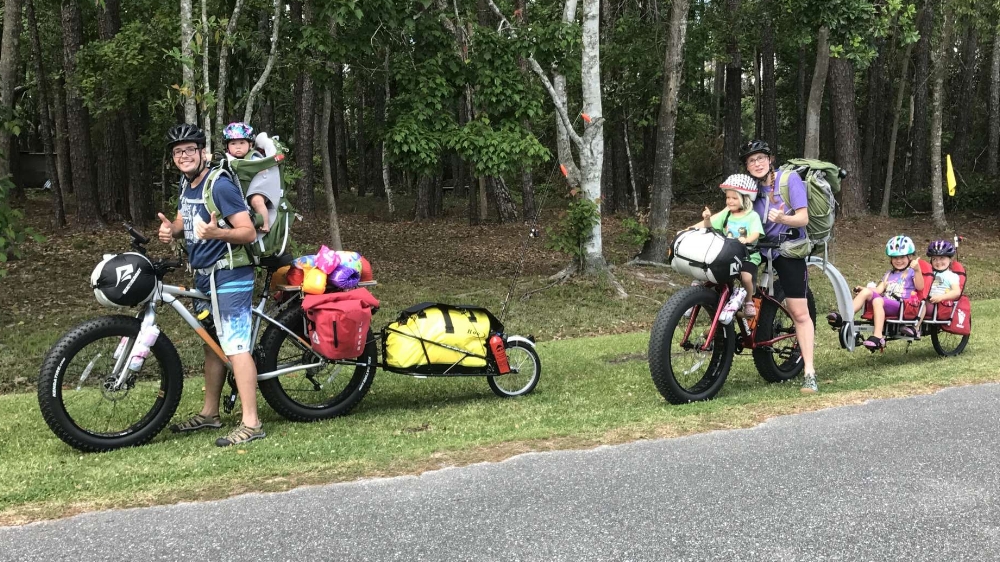 6 People on 2 Bikes across 1 State